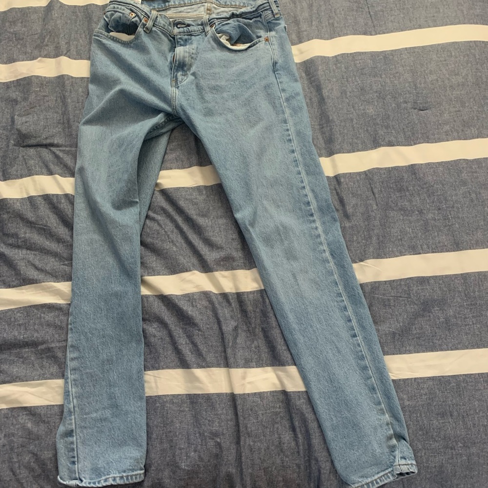 Levi 512 Light Blue Jeans